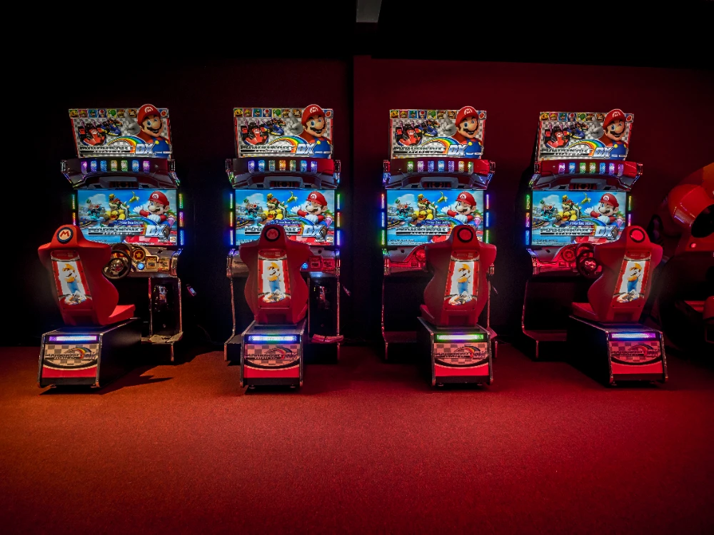 Bornes d'arcade Mario Kart