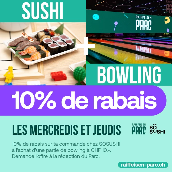 Sushi bowling, mercredi et jeudi